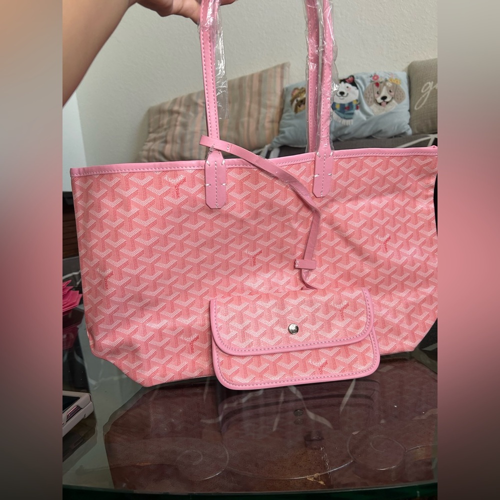 Pink Tote Bag
